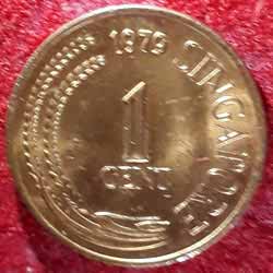 1 Cent Coin Obverse 1979