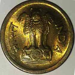 1 naya paisa 1962 Obverse