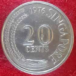 Twenty Cents Coin  Reverse