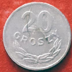 20 Groszy 1978 Reverse