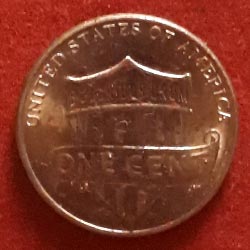 US Coins 1 Cent "Lincoln Cent - Shield Reverse"  Reverse