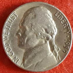 US Coins 5 Cents "Jefferson Nickel" 1st portrait Obverse