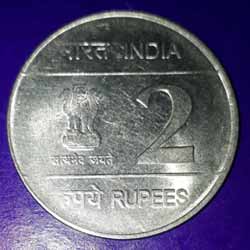 2 Rs XIX Commonwealth Games Coin 