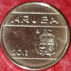 Aruba Coin 5 Cents 2013 obverse