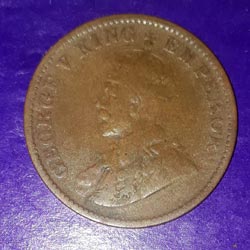George V - One Quarter Anna