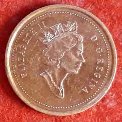 1 Cent Coin Year: 2001 Obverse