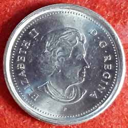 10 Cents Coin Year : 2006 Obverse