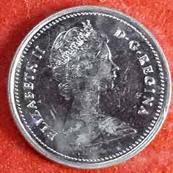 25 Cents Coin Year : 1981 Obverse