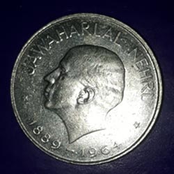 Madurai Nayak coin Hanuman Sriveera Back Madurai Nayak coin Hanuman Sriveera Back