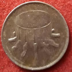 1 Sen Coin  Obverse