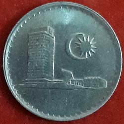 5 Sen Coin Obverse