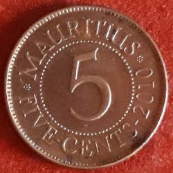 Five Cents  Reverse