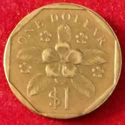 One Dollar Coin Reverse