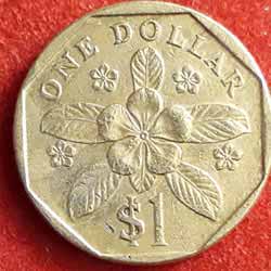One Dollar Coin Reverse