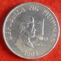 1 Piso Obverse