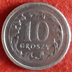 10 Groszy Reverse