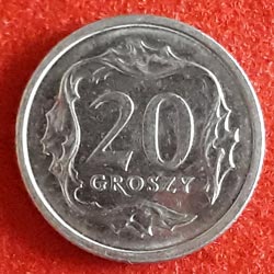 20 Groszy Reverse