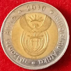 5 Rand uMzantsi Afrika - iNingizimu Afrika Obverse