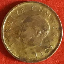 100 Lira Obverse 1990