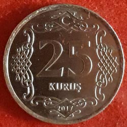 25 Kurus Reverse 2017